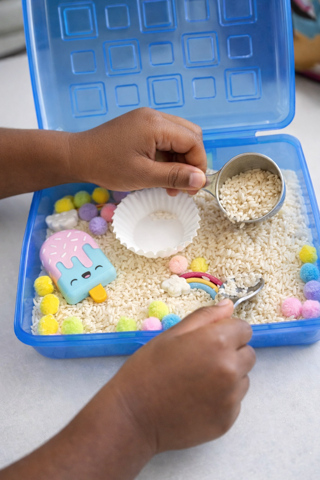Portable Sensory Play for Toddlers: Easy Travel Ideas Using Simple Containers