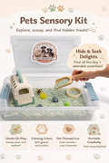 Pet Themed Sensory Kit |Calming Play, Fine Motor Skills, Ready for-Open-Ended Play, Read-to-Play-Kit