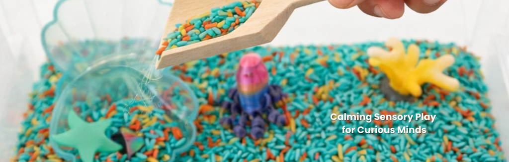 Ocean Themed Sensory Kit |Calming Play, Fine Motor Skills, Neuroaffirming, Ready-for-Open-Ended Play, Ready-to-Play