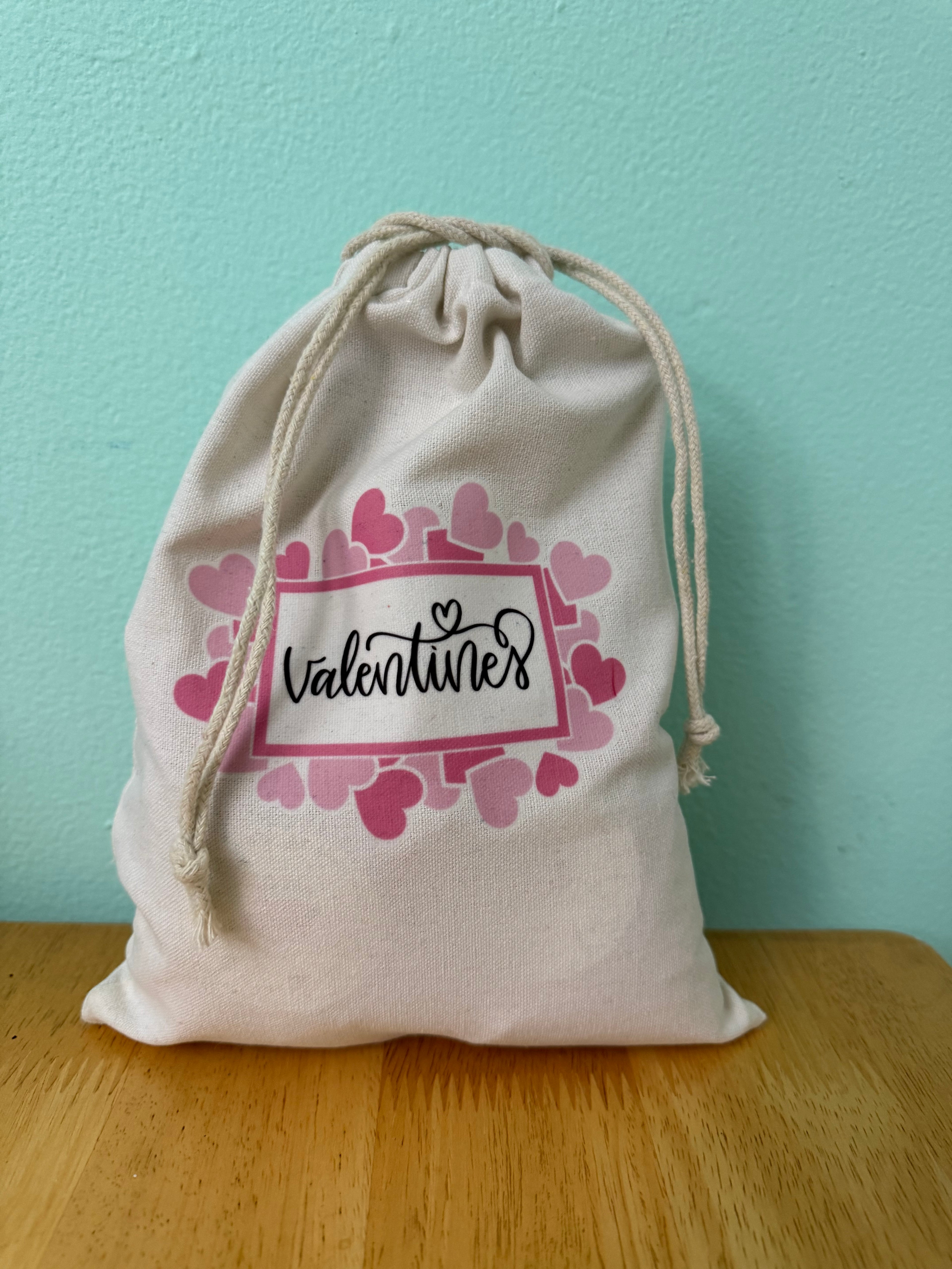 Valentine Mini Sensory - Canvas Play Bag