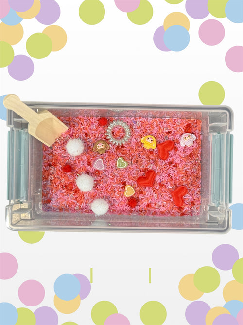 Valentine Sensory Kit - Created by Mad Gab Blank Page