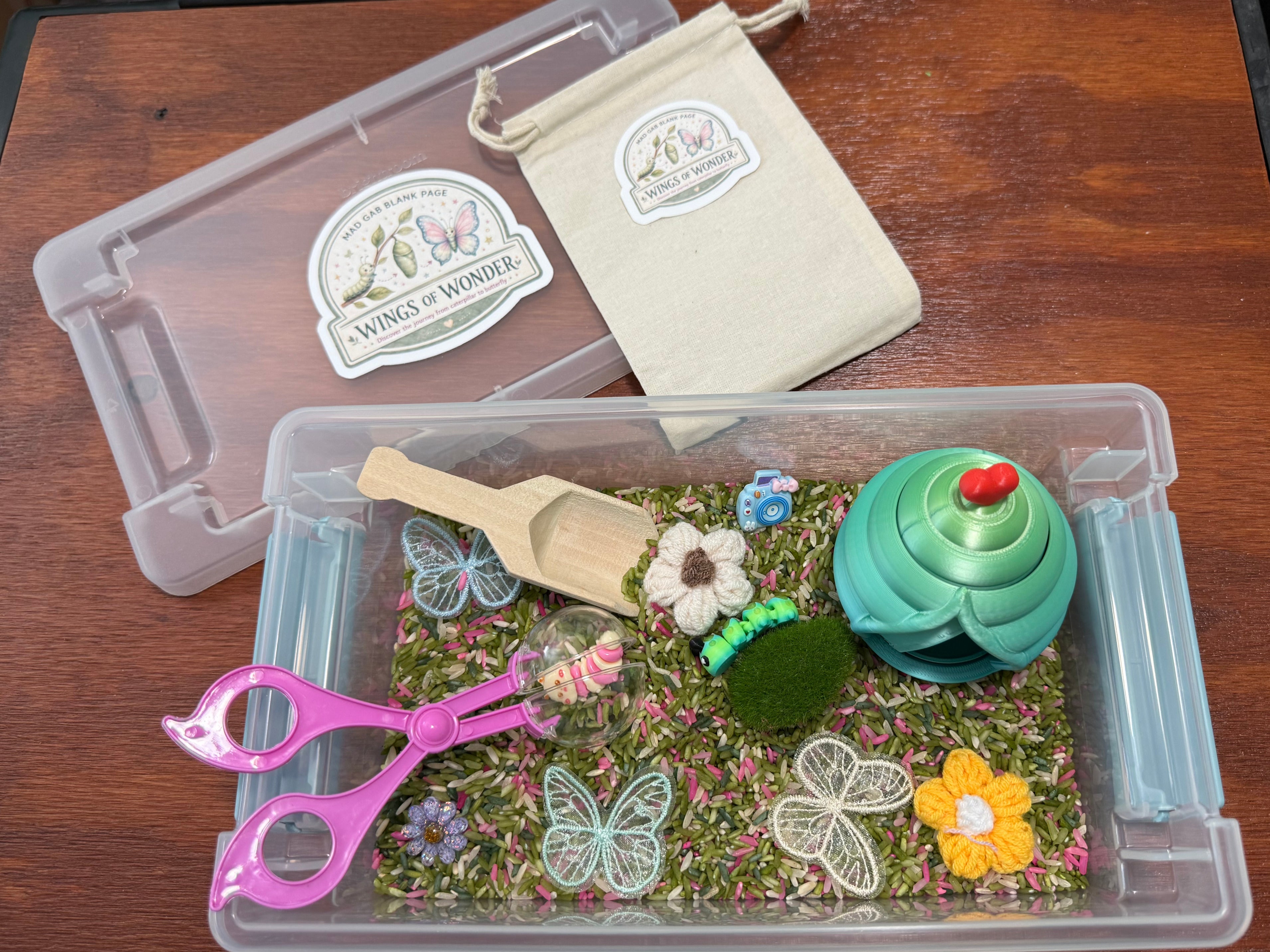 Wings of Wonder Sensory Kit | Caterpillar, Cocoon & Butterfly Discovery Set