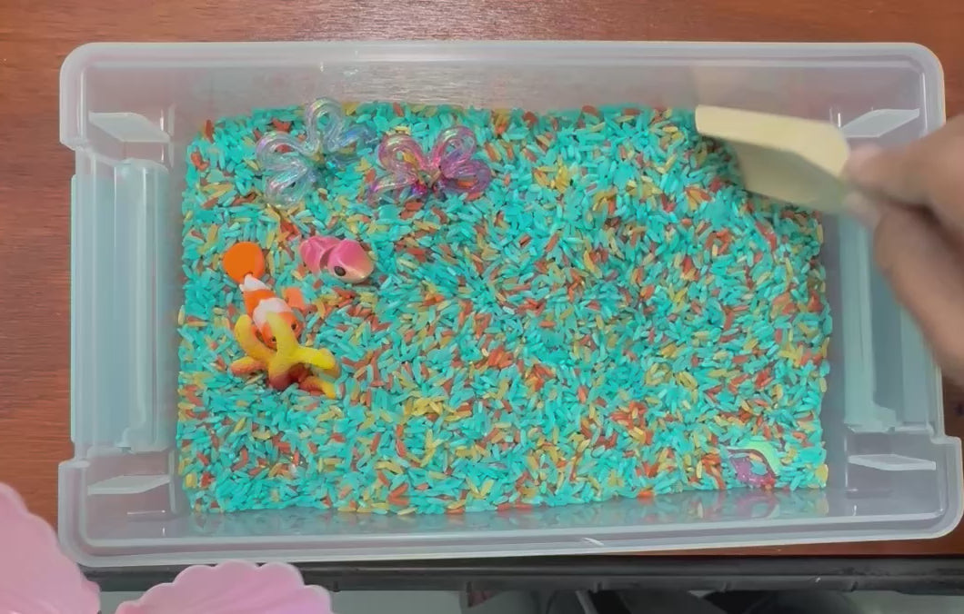 Ocean Themed Sensory Kit |Calming Play, Fine Motor Skills, Neuroaffirming, Ready-for-Open-Ended Play, Ready-to-Play